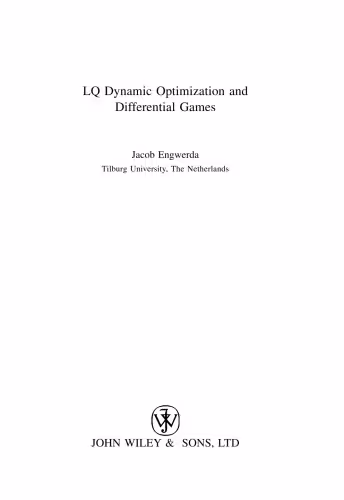 خرید و دانلود نسخه کامل کتاب LQ Dynamic Optimization and Differential Games