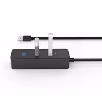 هاب USB 3.0 چهار پورت از برند Orico مدل W5PH4-U3-V1