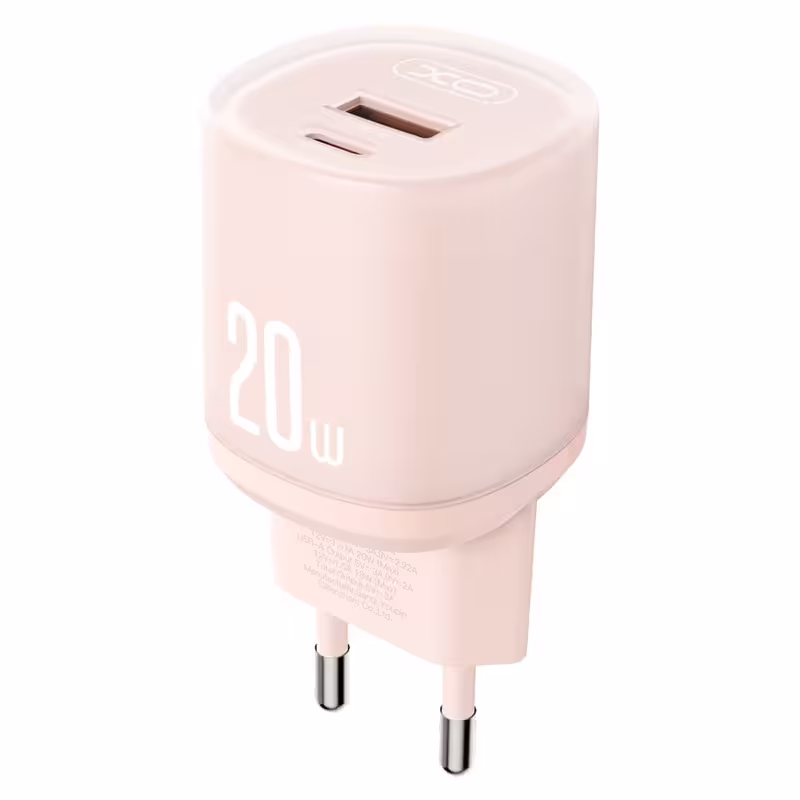 شارژر دیواری 20 وات دو پورت ایکس او مدل L144