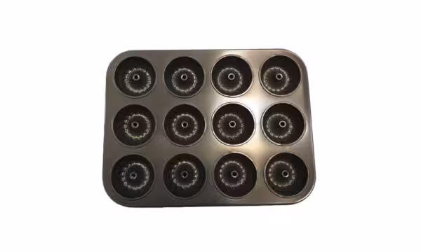 قالب تفلون دونات 12 عددی طرح دار