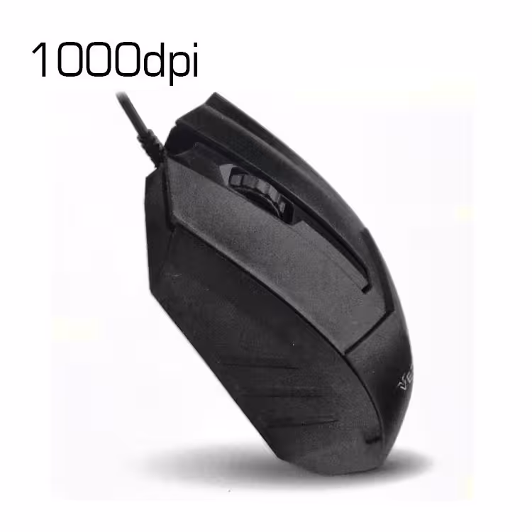 ماوس سیم دار VERITY مدل 5128 مشکی