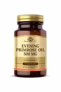 خرید و قیمت کپسول روغن گل مغربی 500 میلی‌گرم Solgar
