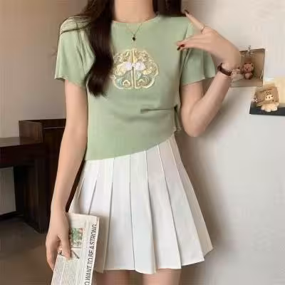 کراپ بافت آستین دار