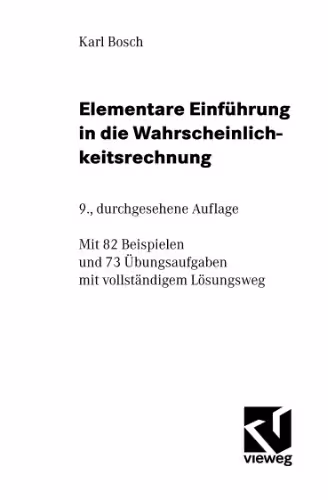 خرید و دانلود نسخه کامل کتاب Elementare Einfuehrung in die Warscheinlichkeitsrechnung