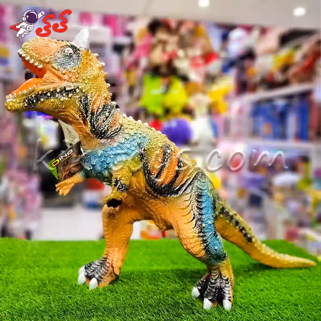 دایناسور تیرکس شاخدار گوشتی بزرگ اسباب بازی Tyrannosaurus 77712