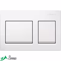 کلید تخلیه مکانیزم فلاش تانک گبریت مدل Alpha 15 رنگ سفید