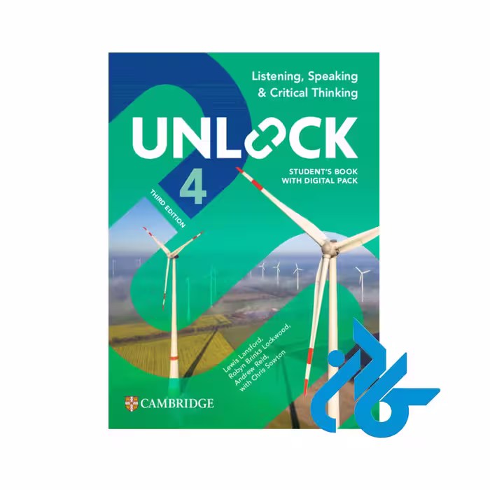 کتاب Unlock 4 3rd Listening Speaking and Critical Thinking
