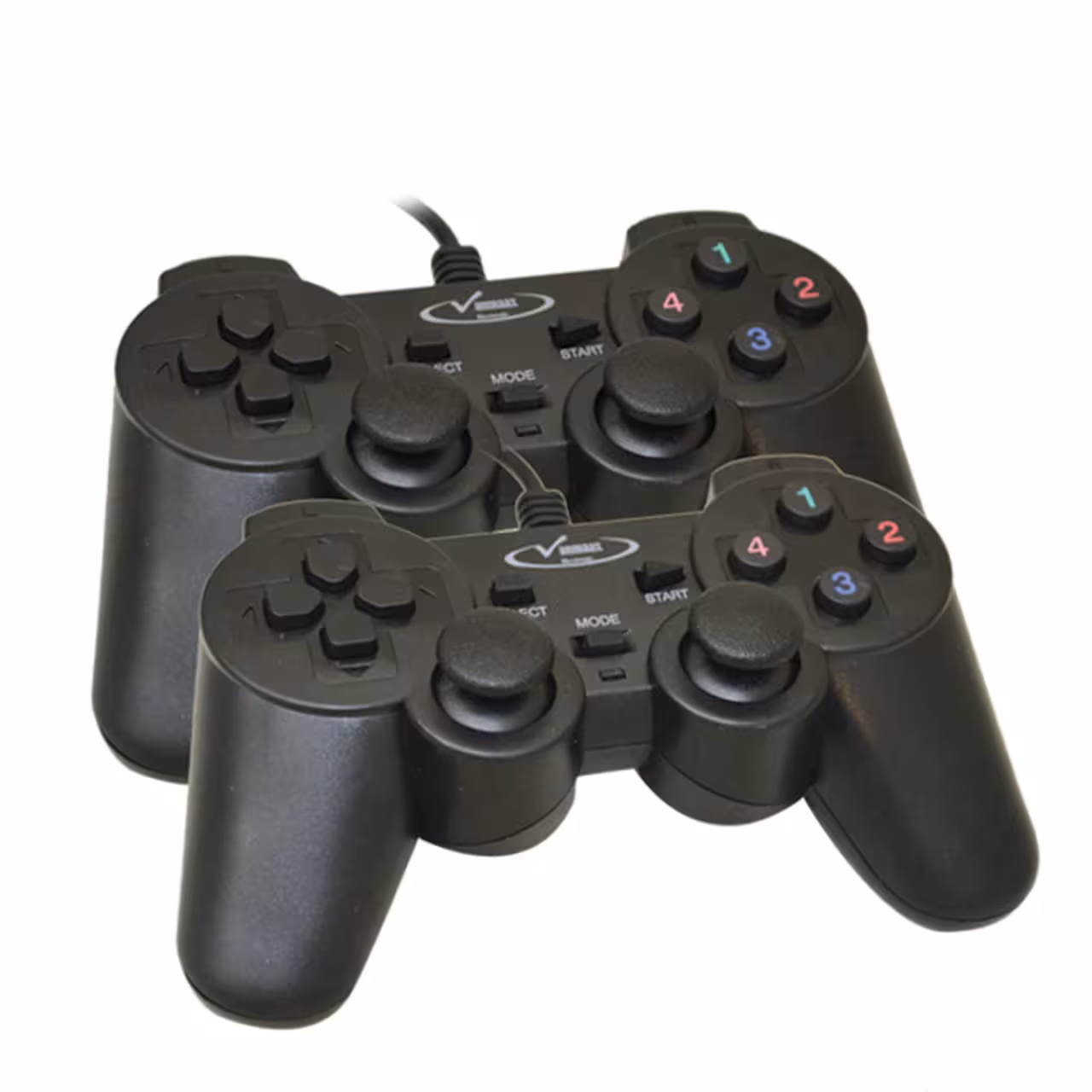 دسته بازی کامپیوتر دوبل شوک دار ساده