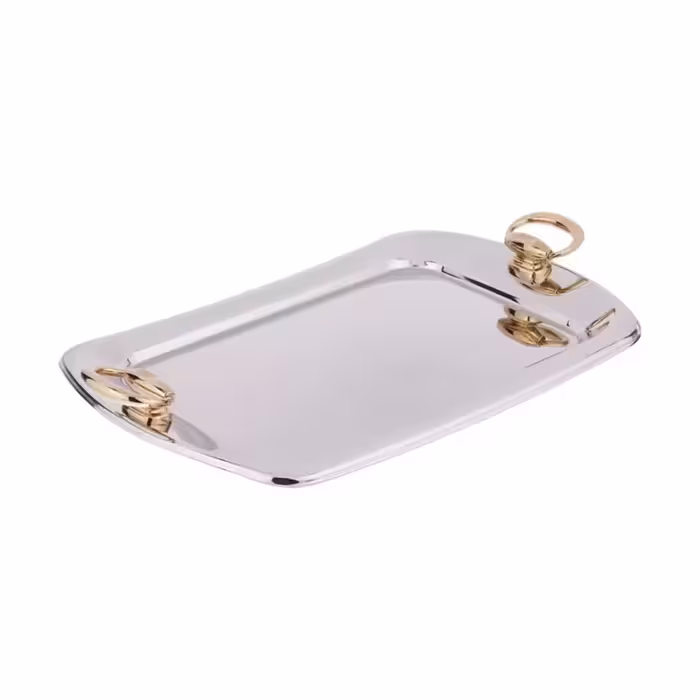 سینی پذیرایی – طلایی برند ام جی اس MGS کد کالا ow-3110G