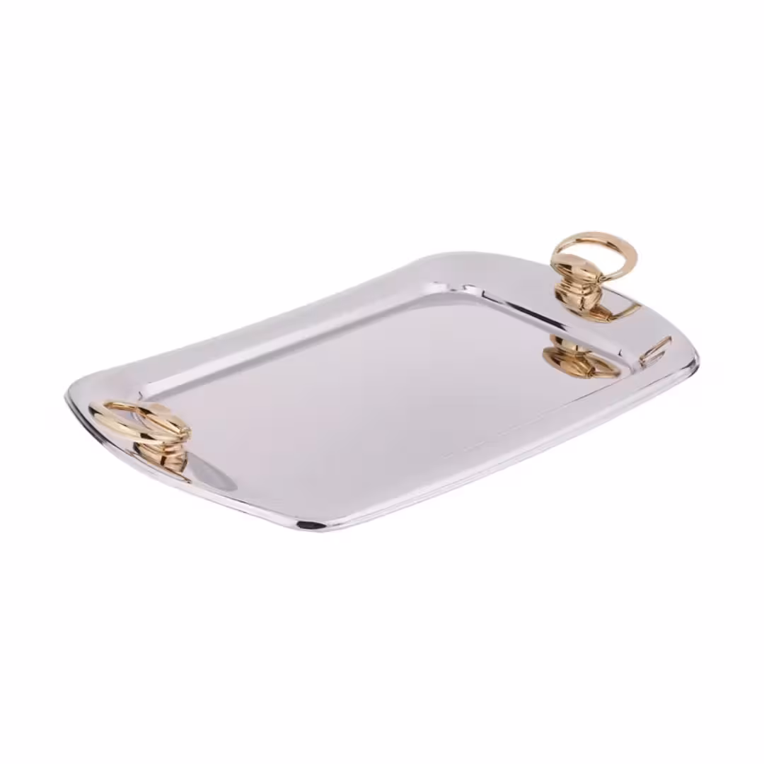 سینی پذیرایی – طلایی برند ام جی اس MGS کد کالا ow-3110G