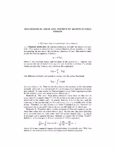 خرید و دانلود نسخه کامل کتاب Mathematical notions of quantum field theory
