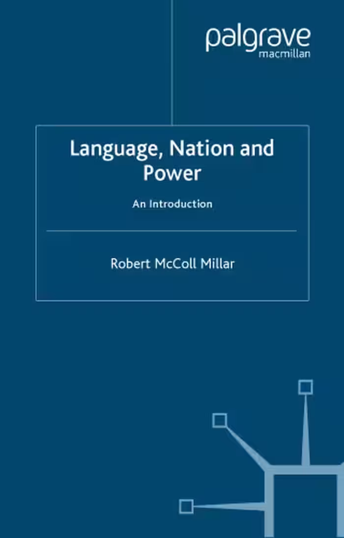 خرید و دانلود نسخه کامل کتاب Language, Nation and Power: An Introduction