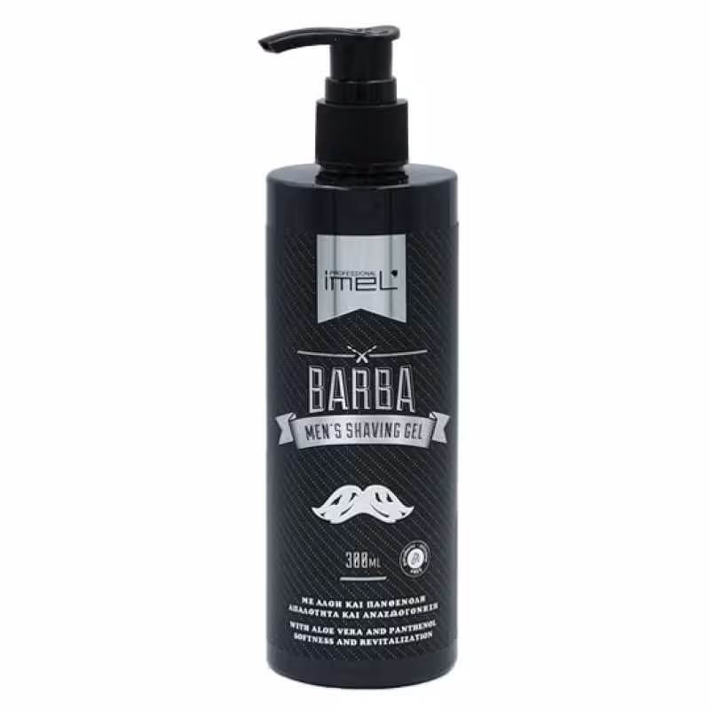 ژل اصلاح مردانه باربا ایمل حاوی عصاره خیار حجم 300 میل