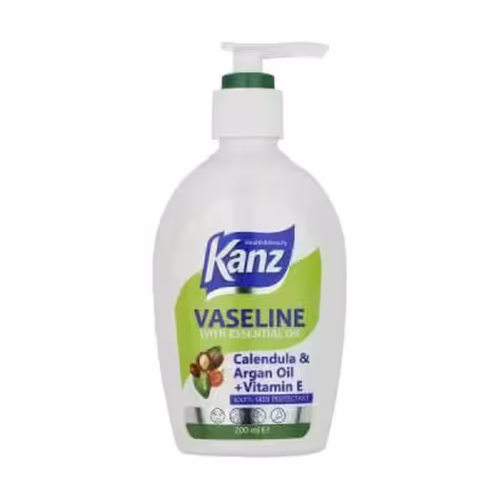 کرم وازلین مرطوب کننده پوست کنز Kanz ظرفیت 200 میلی لیتر