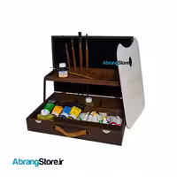 جعبه رنگ طبقه ای به همراه پالت چوبی | طرح جدید