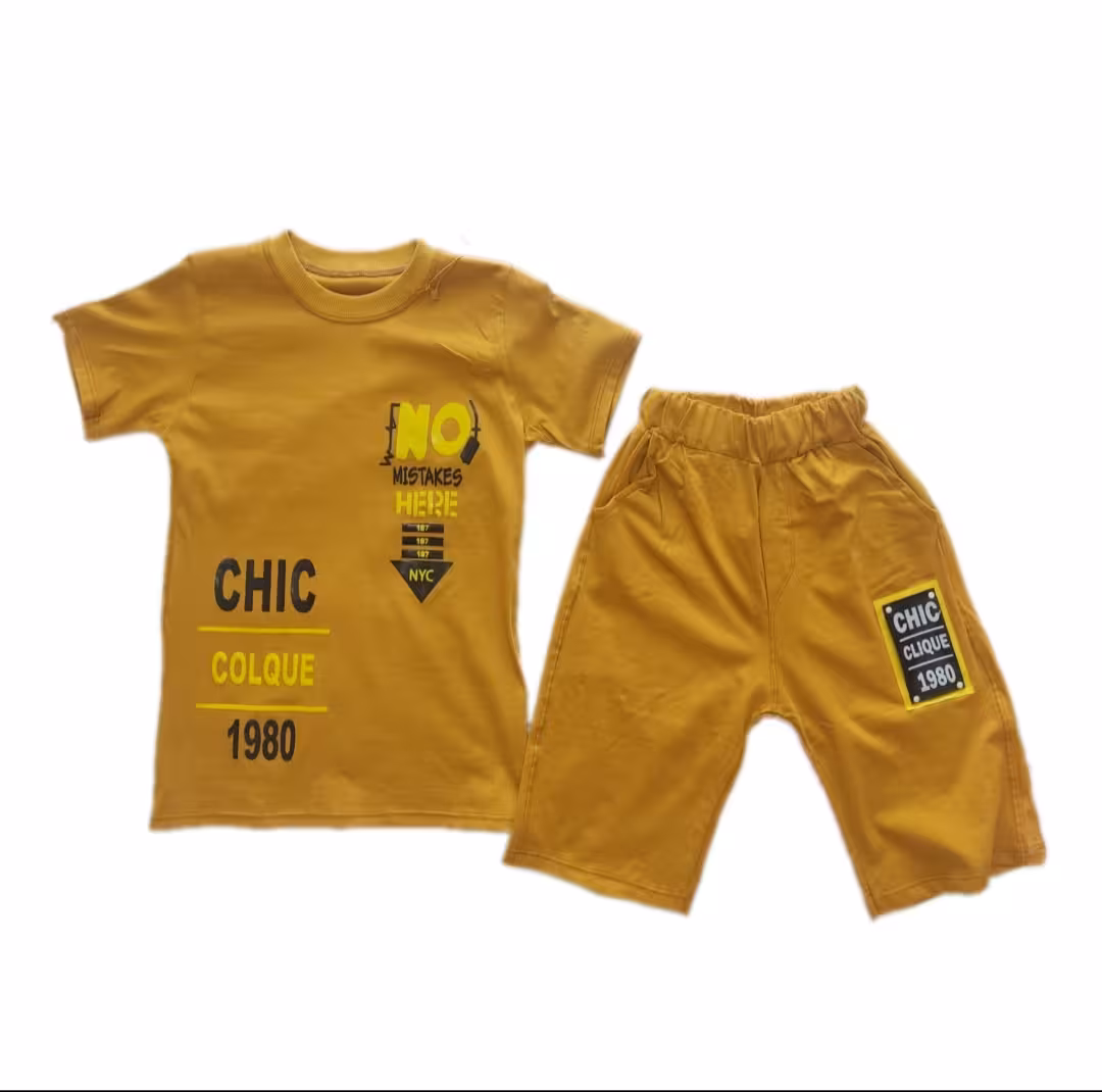 تیشرت شلوارک پسرانه