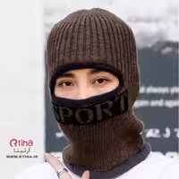 کلاه صورت پوش زمستانی بافتنی SPORT
