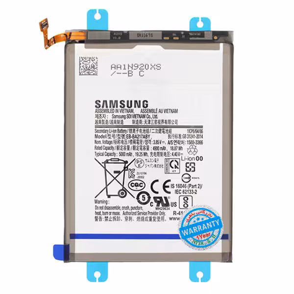 باتری اصلی گوشی سامسونگ Galaxy A02 مدل EB-BA217ABY