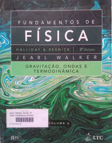 خرید و دانلود نسخه کامل کتاب Fundamentos de Física Vol. 2: Gravitação, Ondas e Termodinâmica