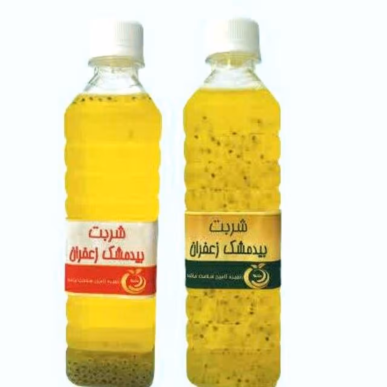 نوشابه طبیعی بیدمشک زعفرانی