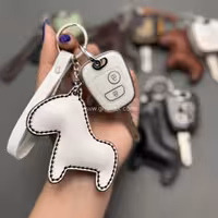 کاور ریموت پژو 206 – 207 – رانا – پارس مدل بالا ست فانتزی با چرم طبیعی