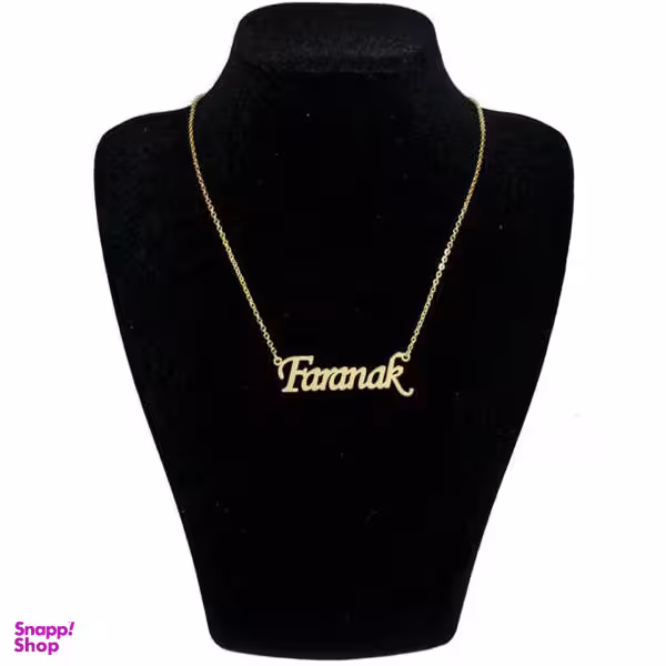 گردنبند نقره طرح فرانک کد 001