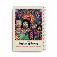 دفترچه یادداشت 80 برگ مدل Big Bang Theory کد 715