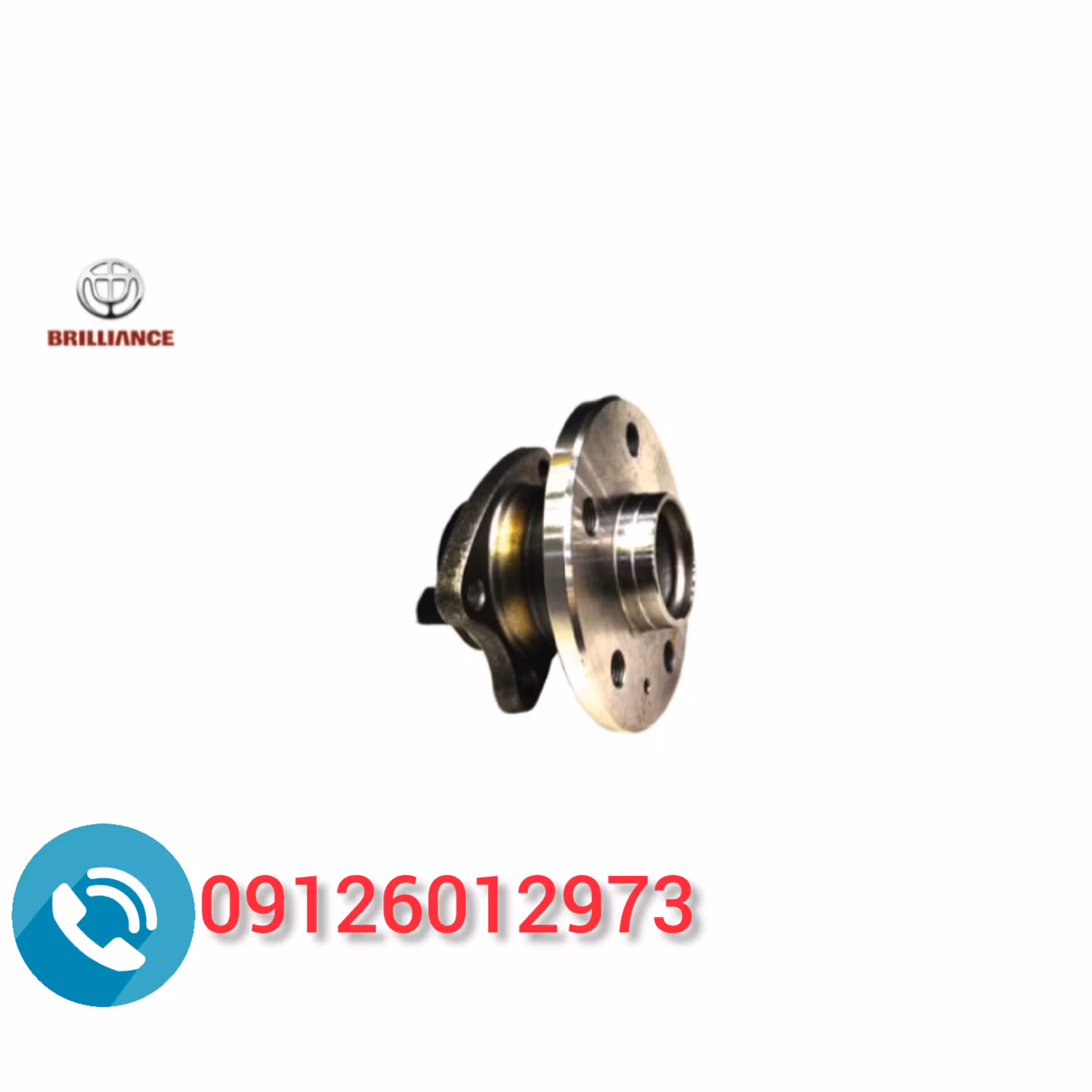 توپی چرخ عقب برلیانس با بلبرینگ سری200با ضمانت