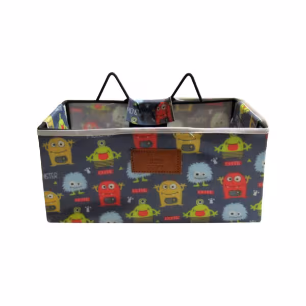 آندیا باکس فلزی آویز 13*26 طرح شکلک