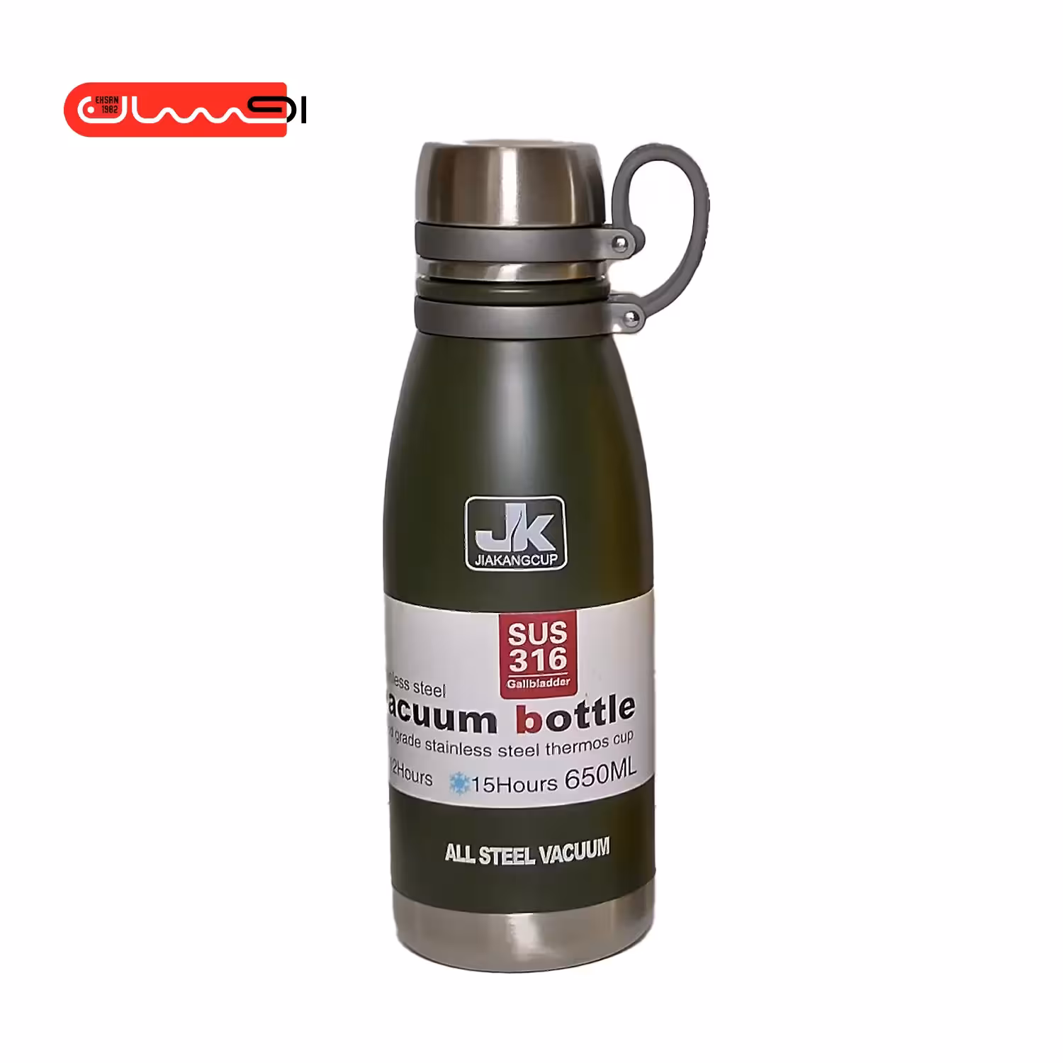 فلاسک استیل دو جداره ی 650 میل کد 5 – 1549