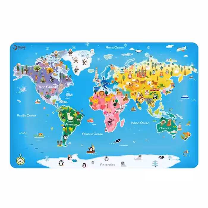 پازل نقشه جهان کلاسیک ورد Classic World