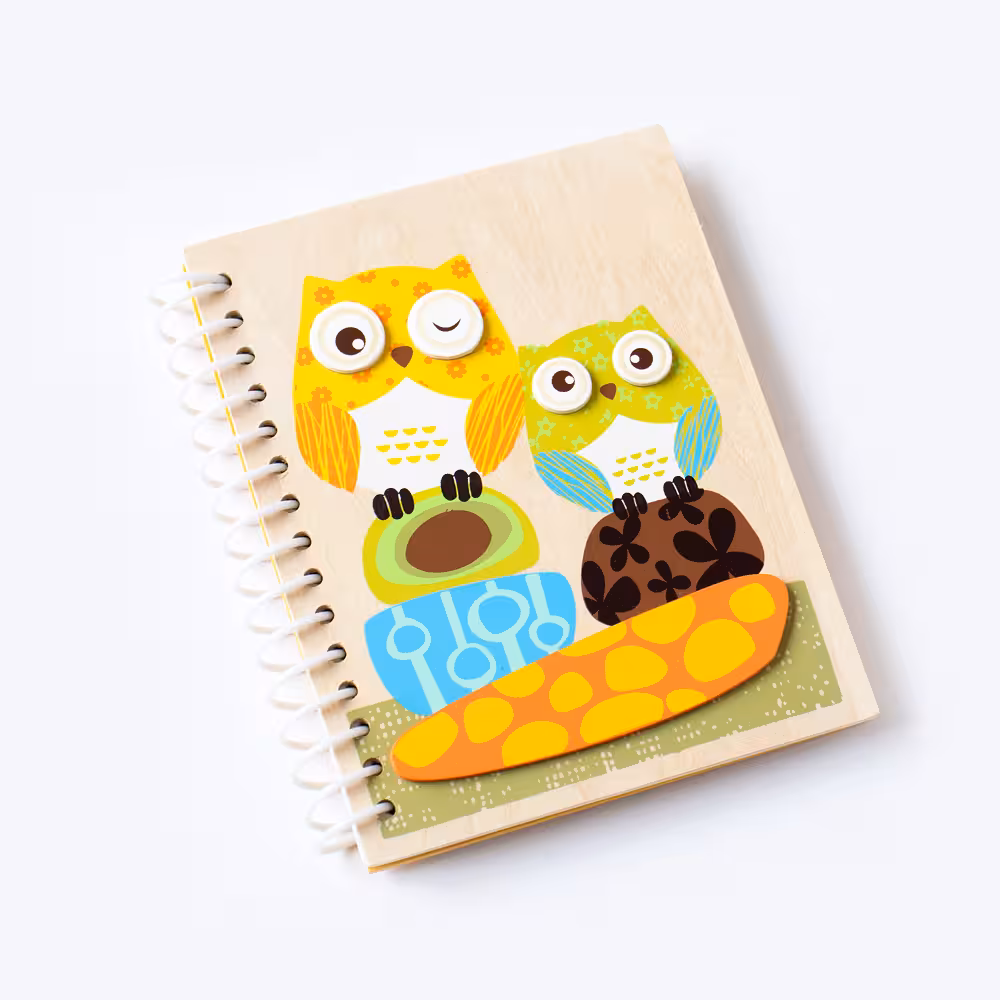 دفترچه چوبی جغد پیکاردو (PiCARDO)