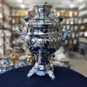 سماور گازی فیلکو مدل مهسان ترکدار گنجایش 8 لیتر