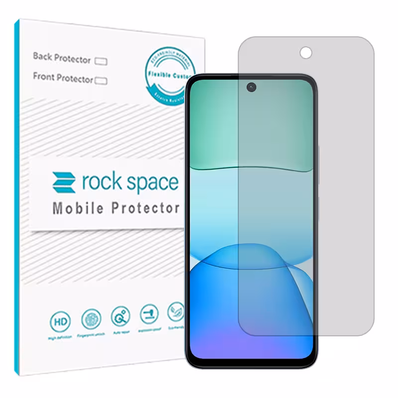 گلس شیائومی Redmi 13x مدل نانو هیدروژل مات برند راک اسپیس کد S