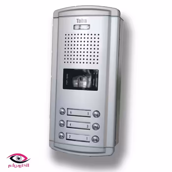 پنل آیفون تصویری تابا ثمین 1820 – شش واحدی