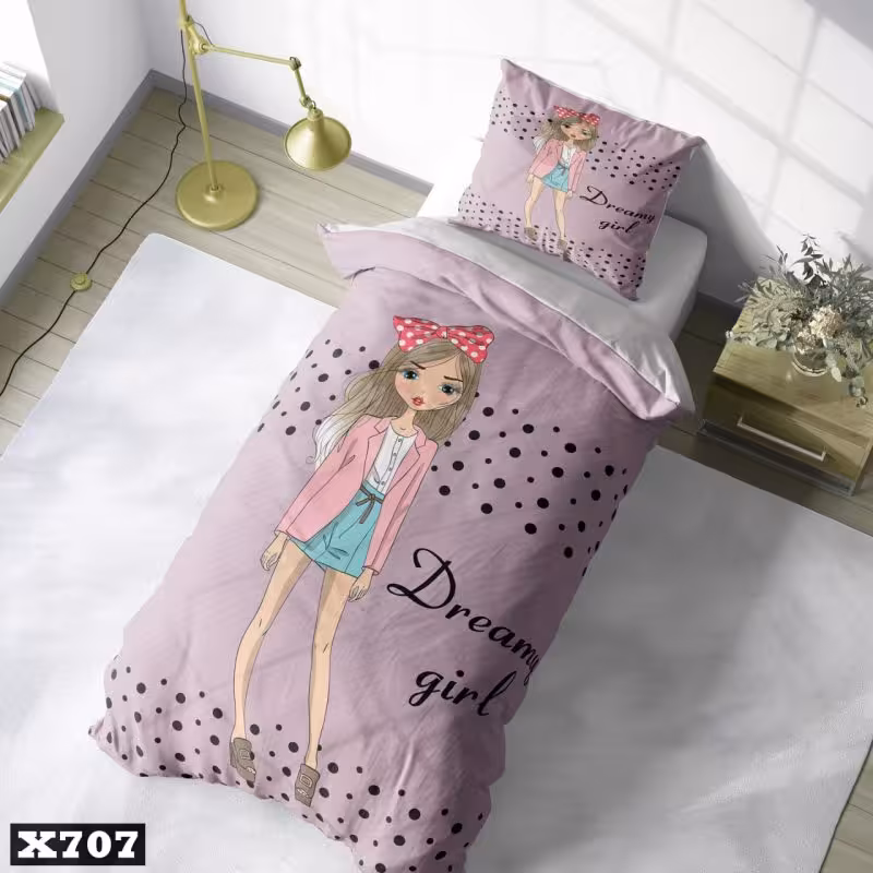 روتختی سه بعدی طرح دخترانه