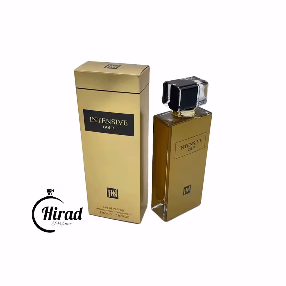 خرید عطر ادکلن اینتنسیو گلد طلایی جانوین - هیراد پرفیوم