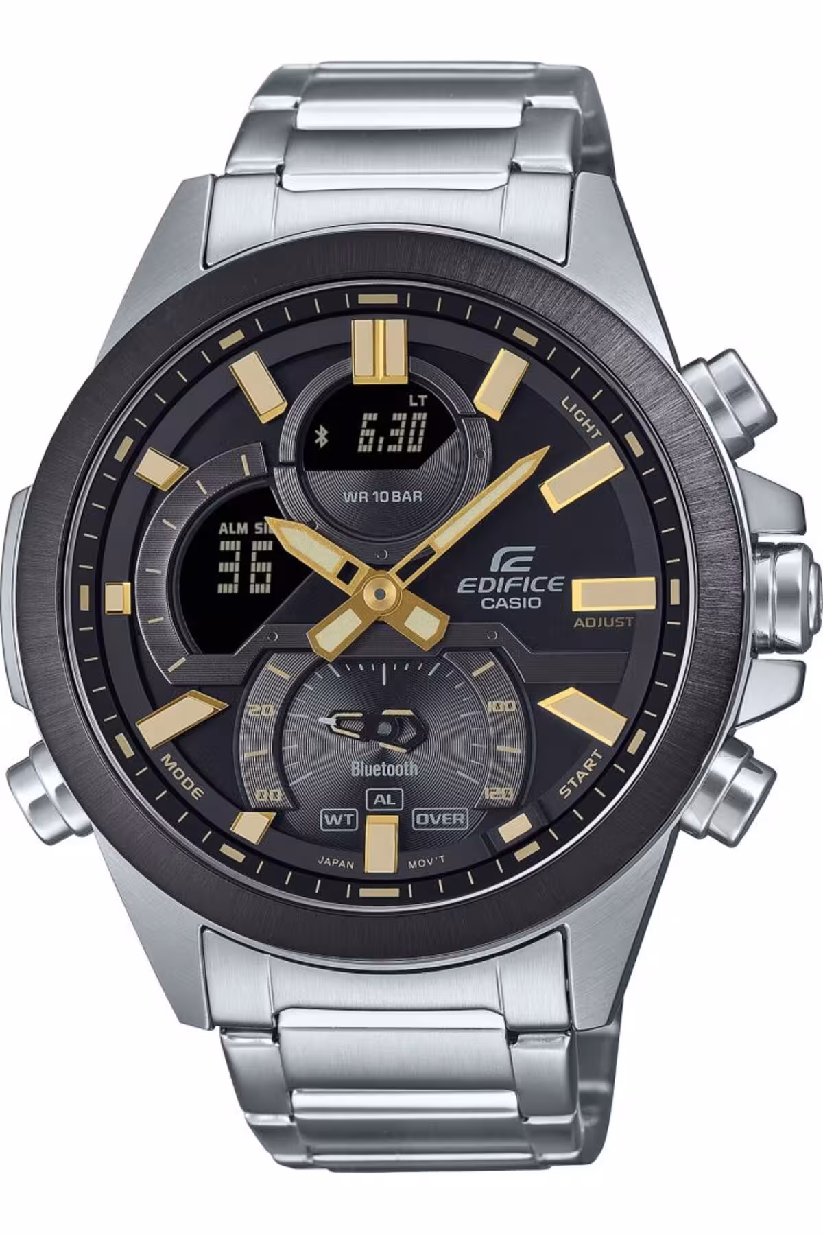 ساعت خاکستری مردانه مچی ECB 30DB اورجینال Casio