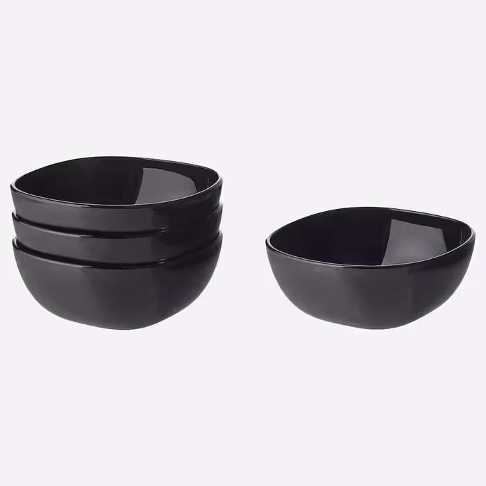 کاسه آرکوپال مشکی سایز 14 ایکیا IKEA-BACKIG (تکی)