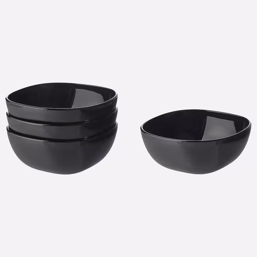 کاسه آرکوپال مشکی سایز 14 ایکیا IKEA-BACKIG (تکی)