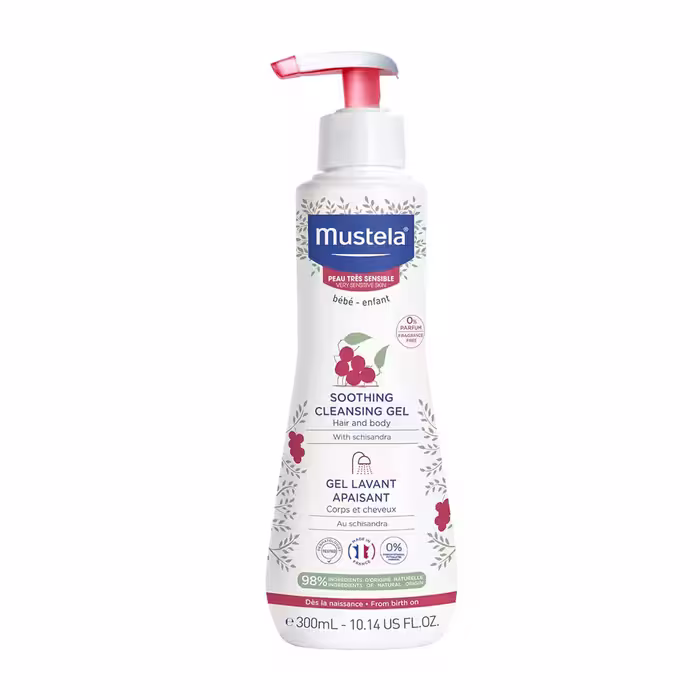 شامپو سر و بدن کودک موستلا مدل SOOTHING حجم 300 میل
