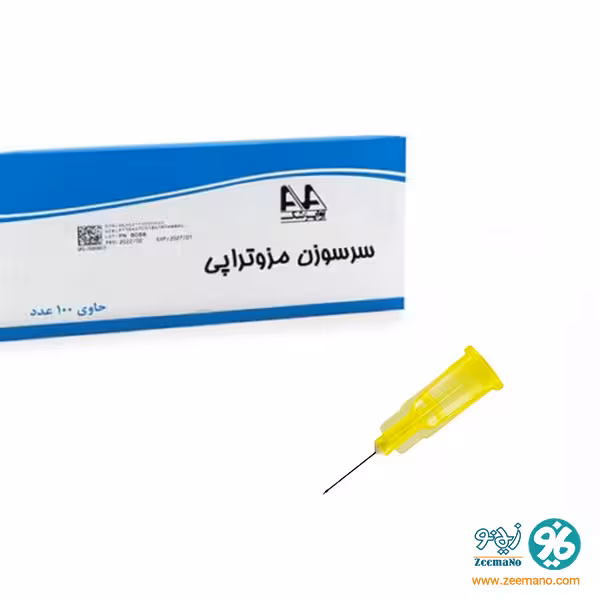 سرسوزن مزوتراپی آوا گیج 30 طول 6 میلیمتر