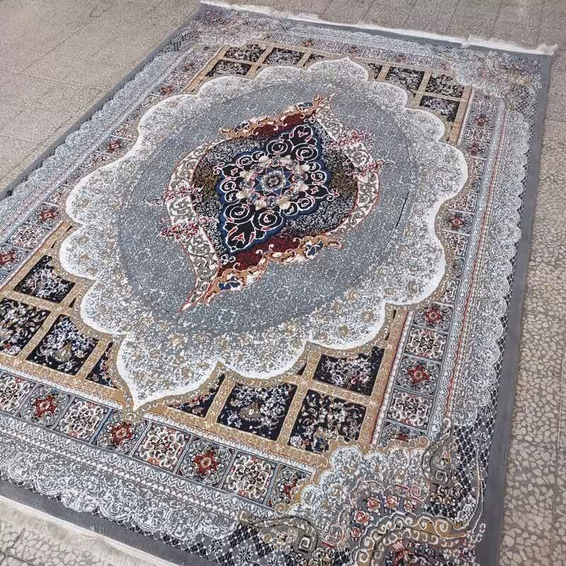 فرش ماشینی کاشان 440شانه فرش جهیزیه طرح مانلی9متری(BCF)باارسال رایگان