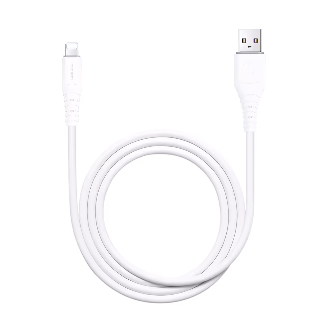 کابل شارژ سیلیکونی یو اس بی به لایتنینگ رسی مدل RTC-P09L