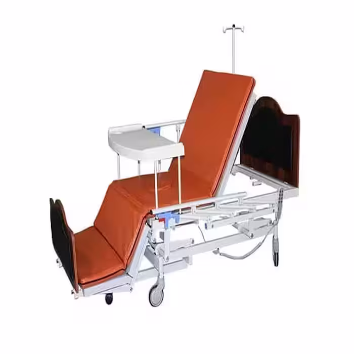 تخت بیمارستانی مبله صندلی شو لگن دار