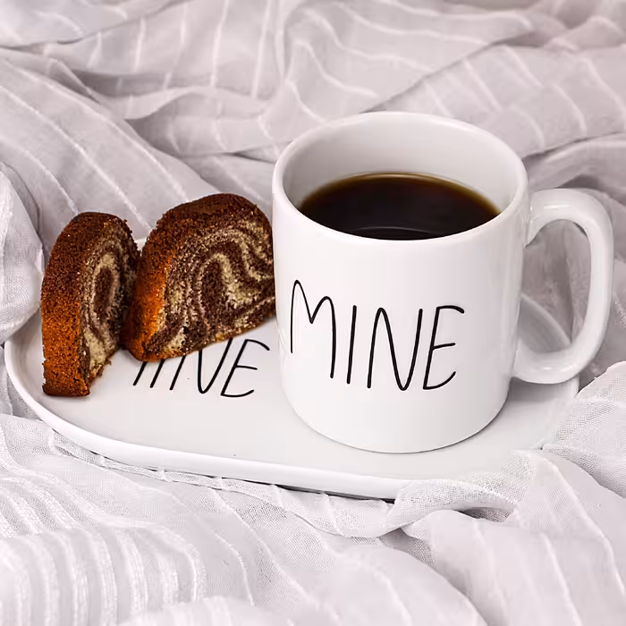 ماگ مدل MINE2000 به همراه بشقاب سرو