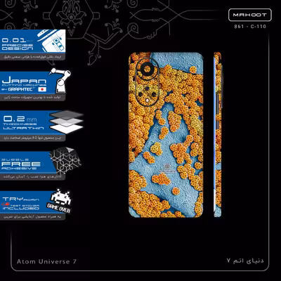 برچسب پوششی ماهوت مدل Atom Universe 7-FullSkin مناسب برای گوشی موبایل هوآوی Nova 9