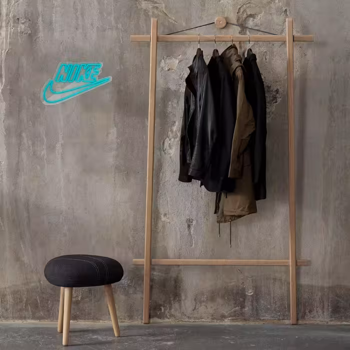 چراغ دیواری نئون دیزاین طرح Nike-Text_TBL