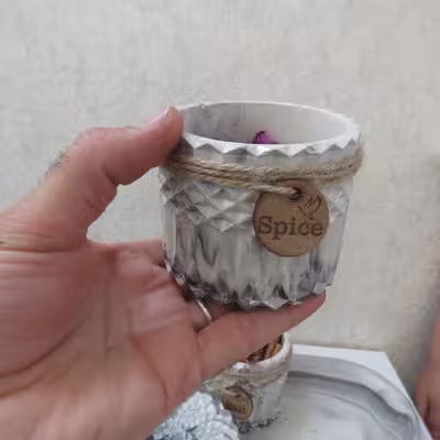 بانکه مدل سنگی کد 285 بسته 3 عددی به همراه سینی