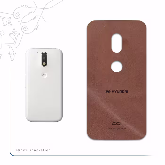 برچسب پوششی ماهوت مدل MNL-HYNDI مناسب برای گوشی موبایل موتورولا Moto G4 Play